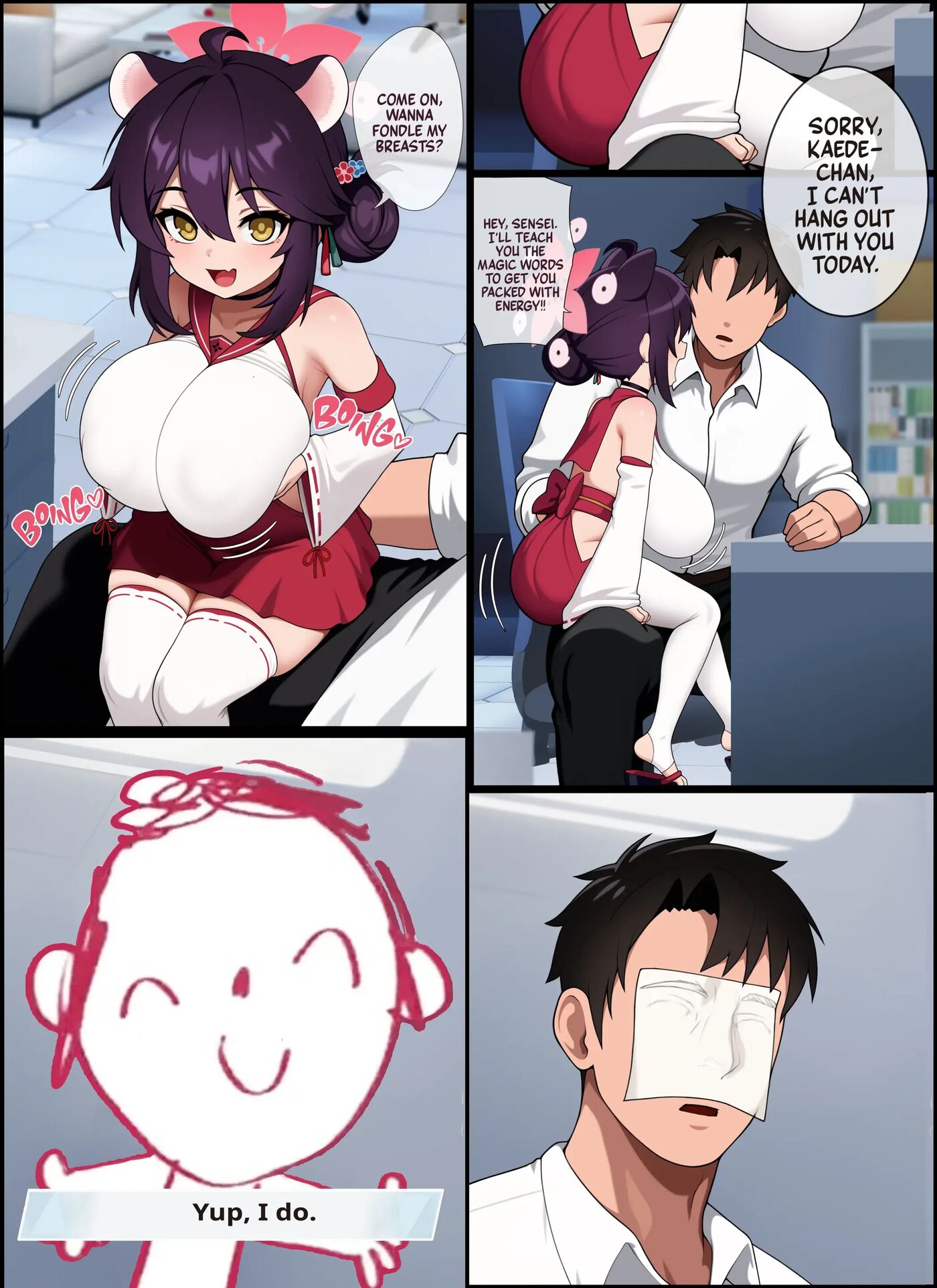 Kaede Cartoon Chapter 1000 Page 3